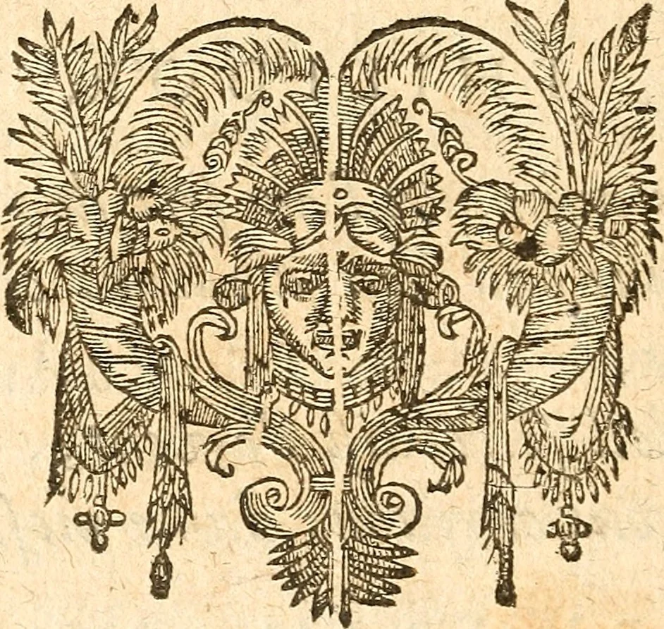 An illustration from [Théâtre de Rotrou], 1636, leaf 485