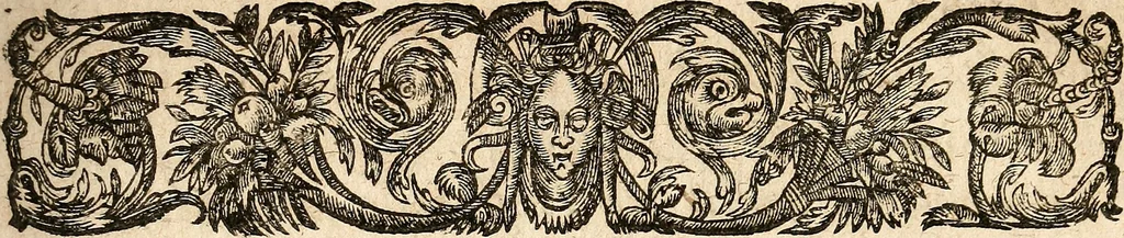 An illustration from [Théâtre de Rotrou], 1636, leaf 54