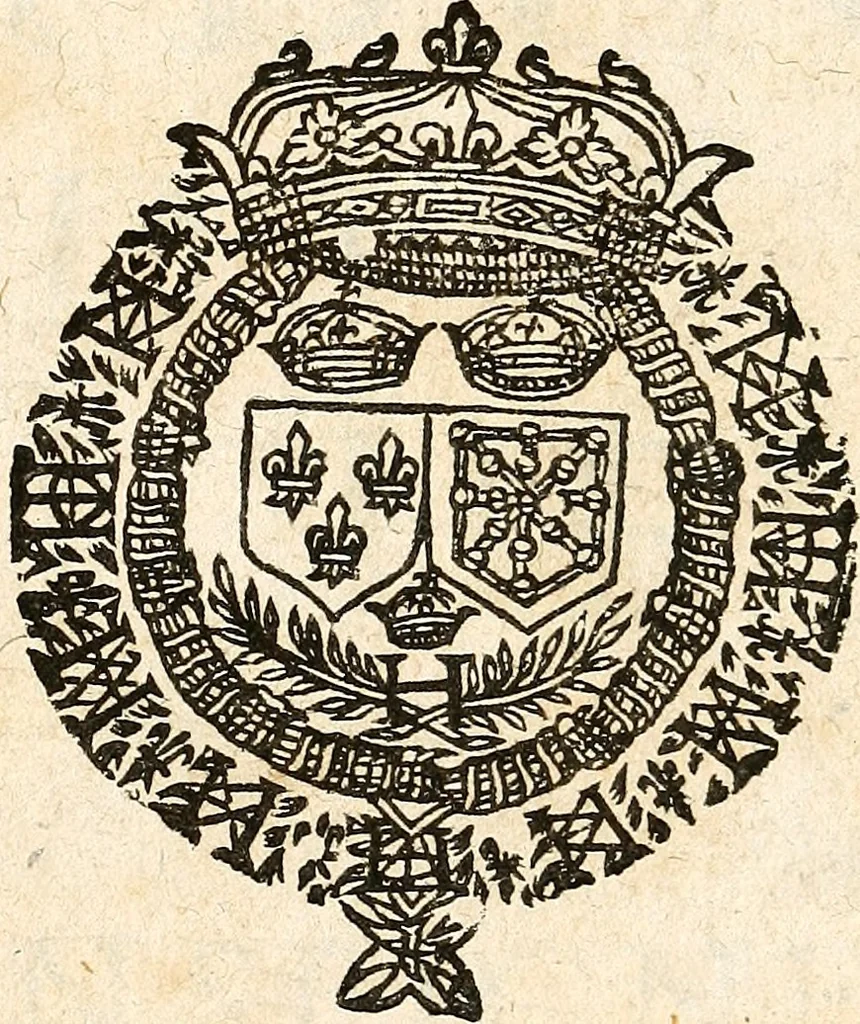 An illustration from [Théâtre de Rotrou], 1636, leaf 8