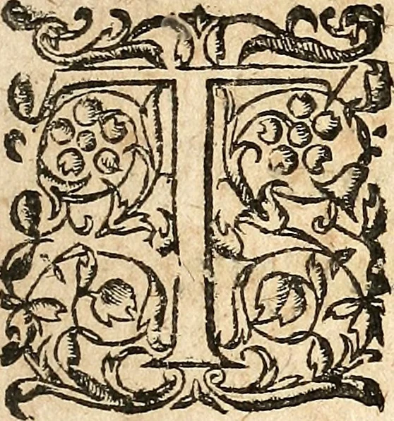 An illustration from [Théâtre de Rotrou], 1636, leaf 82