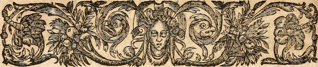 An illustration from [Théâtre de Rotrou], 1636, leaf 85