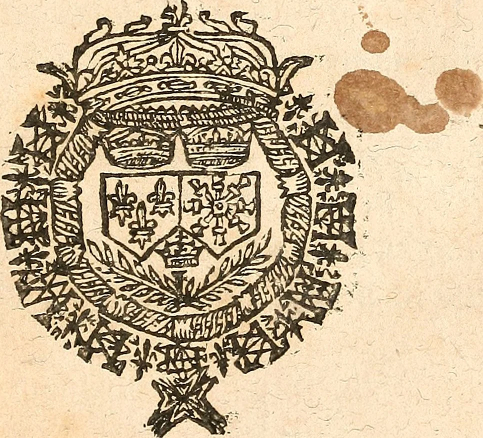 An illustration from [Théâtre de Rotrou], 1636, leaf 108