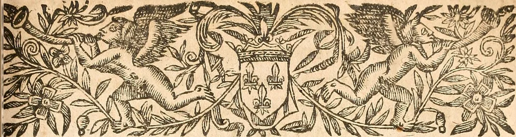 An illustration from [Théâtre de Rotrou], 1636, leaf 266