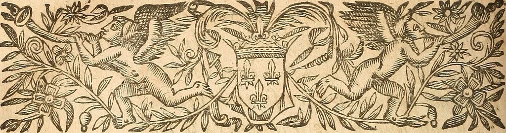 An illustration from [Théâtre de Rotrou], 1636, leaf 311