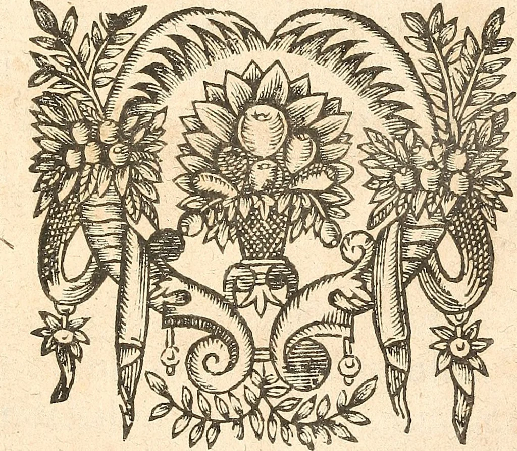An illustration from [Théâtre de Rotrou], 1636, leaf 334