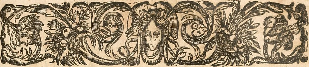 An illustration from [Théâtre de Rotrou], 1636, leaf 458