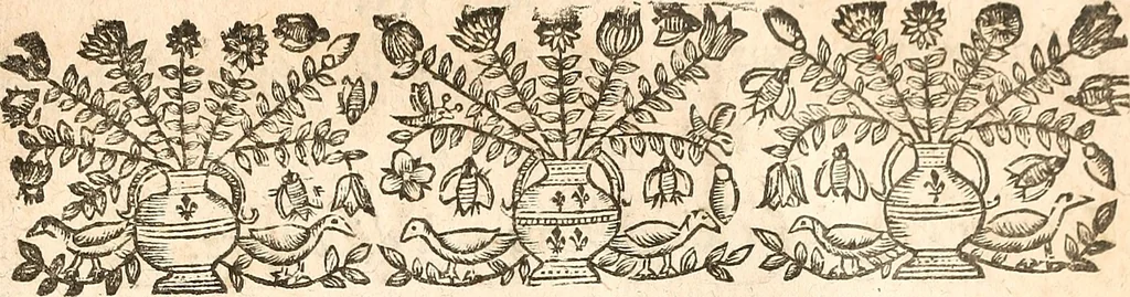 An illustration from [Théâtre de Rotrou], 1636, leaf 606