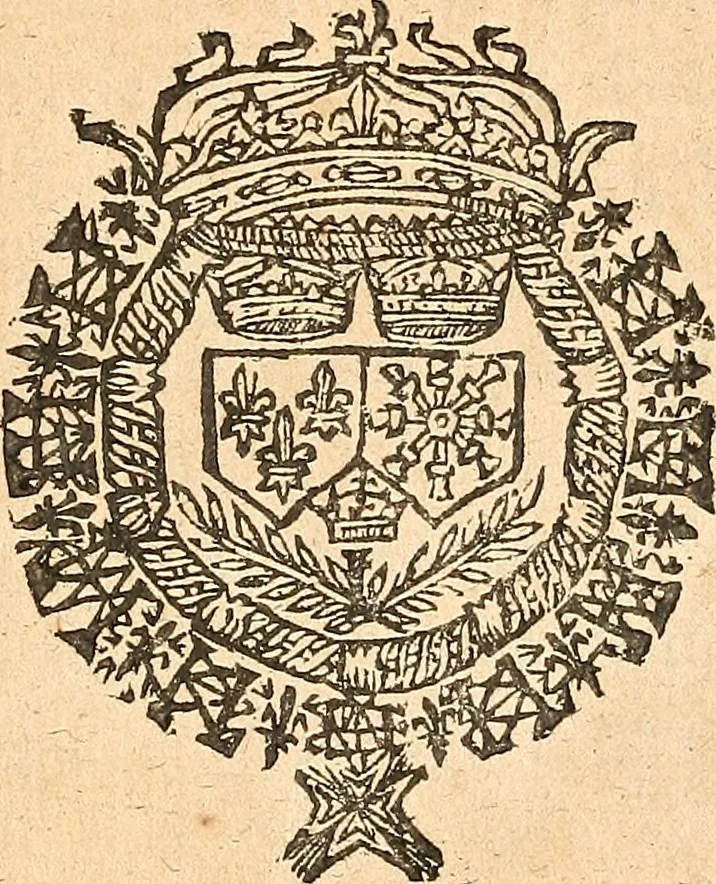 An illustration from [Théâtre de Rotrou], 1636, leaf 8