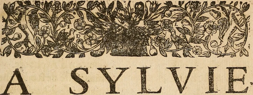 An illustration from [Théâtre de Rotrou], 1636, leaf 10