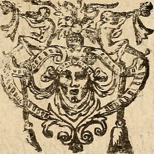 An illustration from [Théâtre de Rotrou], 1636, leaf 100