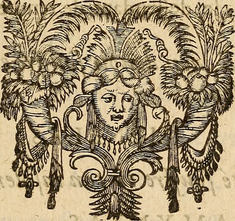 An illustration from [Théâtre de Rotrou], 1636, leaf 292