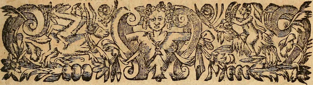 An illustration from [Théâtre de Rotrou], 1636, leaf 338