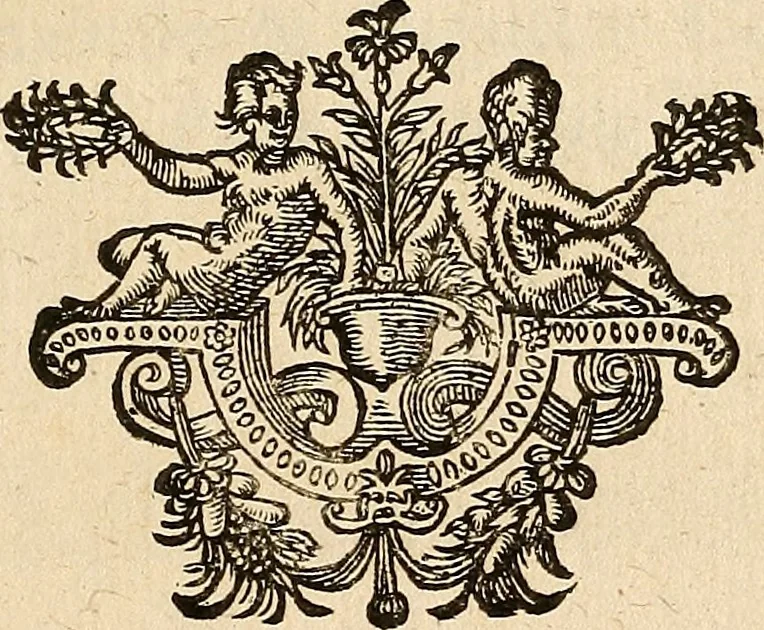 An illustration from [Théâtre de Rotrou], 1636, leaf 390