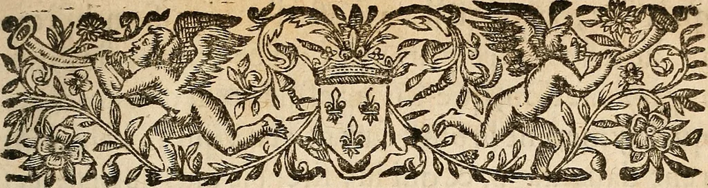 An illustration from [Théâtre de Rotrou], 1636, leaf 394