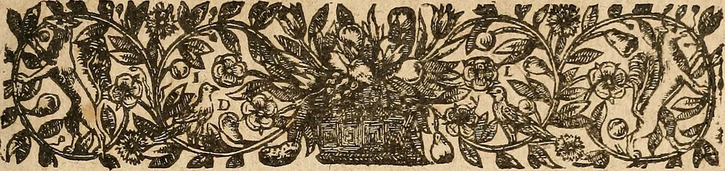 An illustration from [Théâtre de Rotrou], 1636, leaf 50