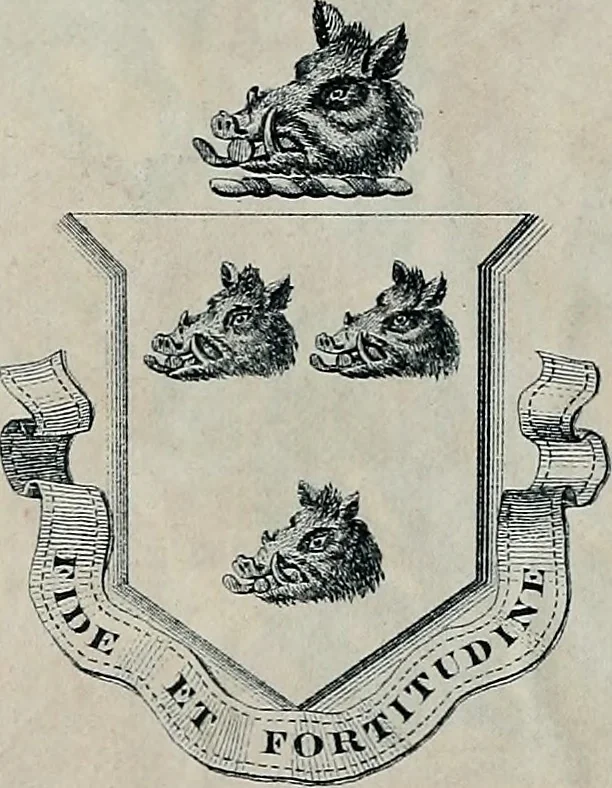 An illustration from [Théâtre de Rotrou], 1636, leaf 1