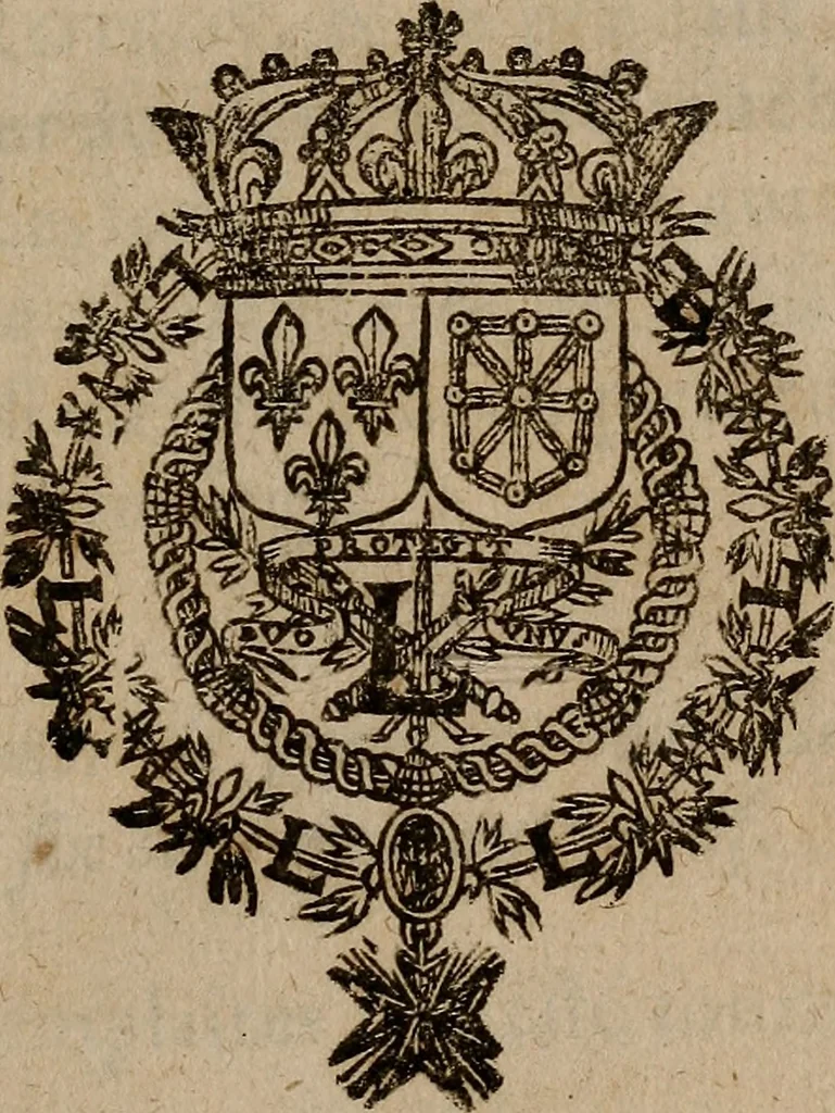 An illustration from [Théâtre de Rotrou], 1636, leaf 254