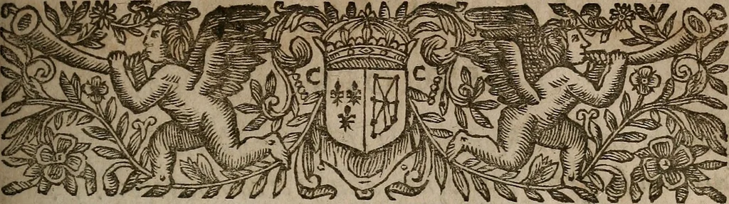 An illustration from [Théâtre de Rotrou], 1636, leaf 258