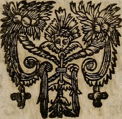 An illustration from [Théâtre de Rotrou], 1636, leaf 436