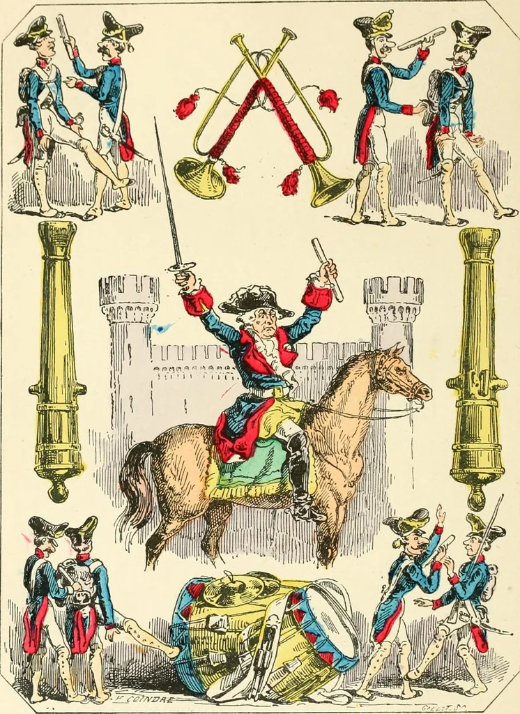 An illustration from Théâtre des marionnettes; texte et composition des dessins, 1880, leaf 393
