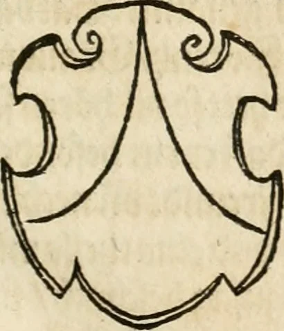 An illustration from Thurnier Buch : von Anfang, Vrsachen, Vrsprung vnd Herkommen der Thurnier im Heyligen Römischen Reich Teutscher Nation, wie viel offentlicher Landthurnier von Keyser Heinrich dem Ersten dieses Namens an biss auff den jetztregierenden Keyser Maximilian den Andern ... vnd in welchen Stetten die alle gehalten ... Alles jetzunder von neuwem zusammen getragen, mit schönen neuwen Figuren, sonderlich auch der adelischen Wappen, auffs schönest zugericht .., 1566, leaf 200
