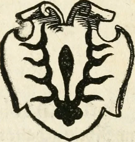 An illustration from Thurnier Buch : von Anfang, Vrsachen, Vrsprung vnd Herkommen der Thurnier im Heyligen Römischen Reich Teutscher Nation, wie viel offentlicher Landthurnier von Keyser Heinrich dem Ersten dieses Namens an biss auff den jetztregierenden Keyser Maximilian den Andern ... vnd in welchen Stetten die alle gehalten ... Alles jetzunder von neuwem zusammen getragen, mit schönen neuwen Figuren, sonderlich auch der adelischen Wappen, auffs schönest zugericht .., 1566, leaf 242