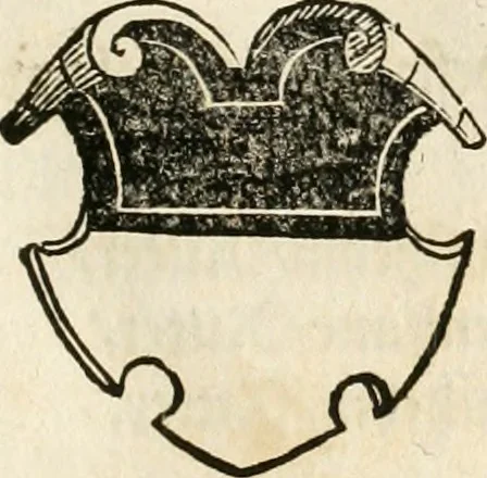 An illustration from Thurnier Buch : von Anfang, Vrsachen, Vrsprung vnd Herkommen der Thurnier im Heyligen Römischen Reich Teutscher Nation, wie viel offentlicher Landthurnier von Keyser Heinrich dem Ersten dieses Namens an biss auff den jetztregierenden Keyser Maximilian den Andern ... vnd in welchen Stetten die alle gehalten ... Alles jetzunder von neuwem zusammen getragen, mit schönen neuwen Figuren, sonderlich auch der adelischen Wappen, auffs schönest zugericht .., 1566, leaf 274