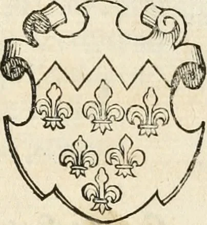 An illustration from Thurnier Buch : von Anfang, Vrsachen, Vrsprung vnd Herkommen der Thurnier im Heyligen Römischen Reich Teutscher Nation, wie viel offentlicher Landthurnier von Keyser Heinrich dem Ersten dieses Namens an biss auff den jetztregierenden Keyser Maximilian den Andern ... vnd in welchen Stetten die alle gehalten ... Alles jetzunder von neuwem zusammen getragen, mit schönen neuwen Figuren, sonderlich auch der adelischen Wappen, auffs schönest zugericht .., 1566, leaf 274