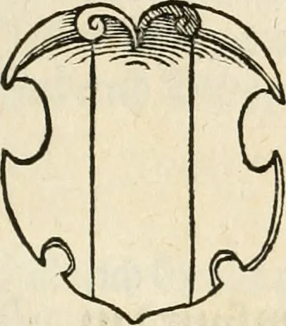 An illustration from Thurnier Buch : von Anfang, Vrsachen, Vrsprung vnd Herkommen der Thurnier im Heyligen Römischen Reich Teutscher Nation, wie viel offentlicher Landthurnier von Keyser Heinrich dem Ersten dieses Namens an biss auff den jetztregierenden Keyser Maximilian den Andern ... vnd in welchen Stetten die alle gehalten ... Alles jetzunder von neuwem zusammen getragen, mit schönen neuwen Figuren, sonderlich auch der adelischen Wappen, auffs schönest zugericht .., 1566, leaf 282