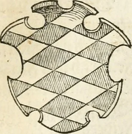 An illustration from Thurnier Buch : von Anfang, Vrsachen, Vrsprung vnd Herkommen der Thurnier im Heyligen Römischen Reich Teutscher Nation, wie viel offentlicher Landthurnier von Keyser Heinrich dem Ersten dieses Namens an biss auff den jetztregierenden Keyser Maximilian den Andern ... vnd in welchen Stetten die alle gehalten ... Alles jetzunder von neuwem zusammen getragen, mit schönen neuwen Figuren, sonderlich auch der adelischen Wappen, auffs schönest zugericht .., 1566, leaf 290