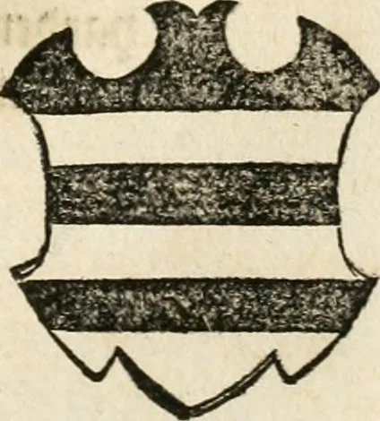 An illustration from Thurnier Buch : von Anfang, Vrsachen, Vrsprung vnd Herkommen der Thurnier im Heyligen Römischen Reich Teutscher Nation, wie viel offentlicher Landthurnier von Keyser Heinrich dem Ersten dieses Namens an biss auff den jetztregierenden Keyser Maximilian den Andern ... vnd in welchen Stetten die alle gehalten ... Alles jetzunder von neuwem zusammen getragen, mit schönen neuwen Figuren, sonderlich auch der adelischen Wappen, auffs schönest zugericht .., 1566, leaf 434