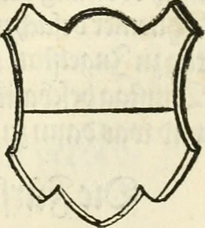 An illustration from Thurnier Buch : von Anfang, Vrsachen, Vrsprung vnd Herkommen der Thurnier im Heyligen Römischen Reich Teutscher Nation, wie viel offentlicher Landthurnier von Keyser Heinrich dem Ersten dieses Namens an biss auff den jetztregierenden Keyser Maximilian den Andern ... vnd in welchen Stetten die alle gehalten ... Alles jetzunder von neuwem zusammen getragen, mit schönen neuwen Figuren, sonderlich auch der adelischen Wappen, auffs schönest zugericht .., 1566, leaf 446