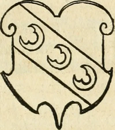 An illustration from Thurnier Buch : von Anfang, Vrsachen, Vrsprung vnd Herkommen der Thurnier im Heyligen Römischen Reich Teutscher Nation, wie viel offentlicher Landthurnier von Keyser Heinrich dem Ersten dieses Namens an biss auff den jetztregierenden Keyser Maximilian den Andern ... vnd in welchen Stetten die alle gehalten ... Alles jetzunder von neuwem zusammen getragen, mit schönen neuwen Figuren, sonderlich auch der adelischen Wappen, auffs schönest zugericht .., 1566, leaf 472