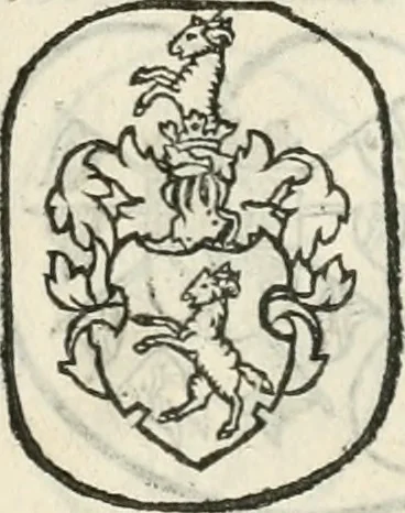 An illustration from Thurnier Buch, warhafftiger ritterlicher Thate : so in dem Monat Junij des vergangnen LX. Jars in vnd ausserhalb der Statt Wienn zu Ross vnd zu Fuess, auff Wasser vnd Lannd gehalten worden, mit schönen Figuren contrafeet : vnd dem Allerdurchleuchtigisten, Grossmechtigisten Fürsten vnnd Herrn, Herren Ferdinando, erweltem Römischen Kayser ..., 1561, leaf 16