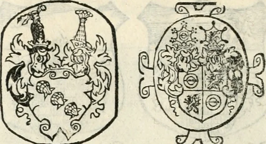 An illustration from Thurnier Buch, warhafftiger ritterlicher Thate : so in dem Monat Junij des vergangnen LX. Jars in vnd ausserhalb der Statt Wienn zu Ross vnd zu Fuess, auff Wasser vnd Lannd gehalten worden, mit schönen Figuren contrafeet : vnd dem Allerdurchleuchtigisten, Grossmechtigisten Fürsten vnnd Herrn, Herren Ferdinando, erweltem Römischen Kayser ..., 1561, leaf 17