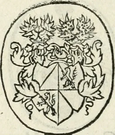 An illustration from Thurnier Buch, warhafftiger ritterlicher Thate : so in dem Monat Junij des vergangnen LX. Jars in vnd ausserhalb der Statt Wienn zu Ross vnd zu Fuess, auff Wasser vnd Lannd gehalten worden, mit schönen Figuren contrafeet : vnd dem Allerdurchleuchtigisten, Grossmechtigisten Fürsten vnnd Herrn, Herren Ferdinando, erweltem Römischen Kayser ..., 1561, leaf 17