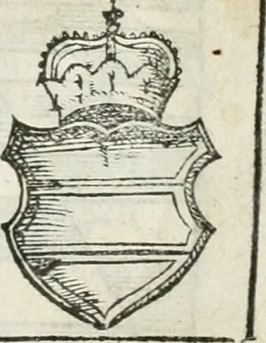 An illustration from Thurnier Buch, warhafftiger ritterlicher Thate : so in dem Monat Junij des vergangnen LX. Jars in vnd ausserhalb der Statt Wienn zu Ross vnd zu Fuess, auff Wasser vnd Lannd gehalten worden, mit schönen Figuren contrafeet : vnd dem Allerdurchleuchtigisten, Grossmechtigisten Fürsten vnnd Herrn, Herren Ferdinando, erweltem Römischen Kayser ..., 1561, leaf 4