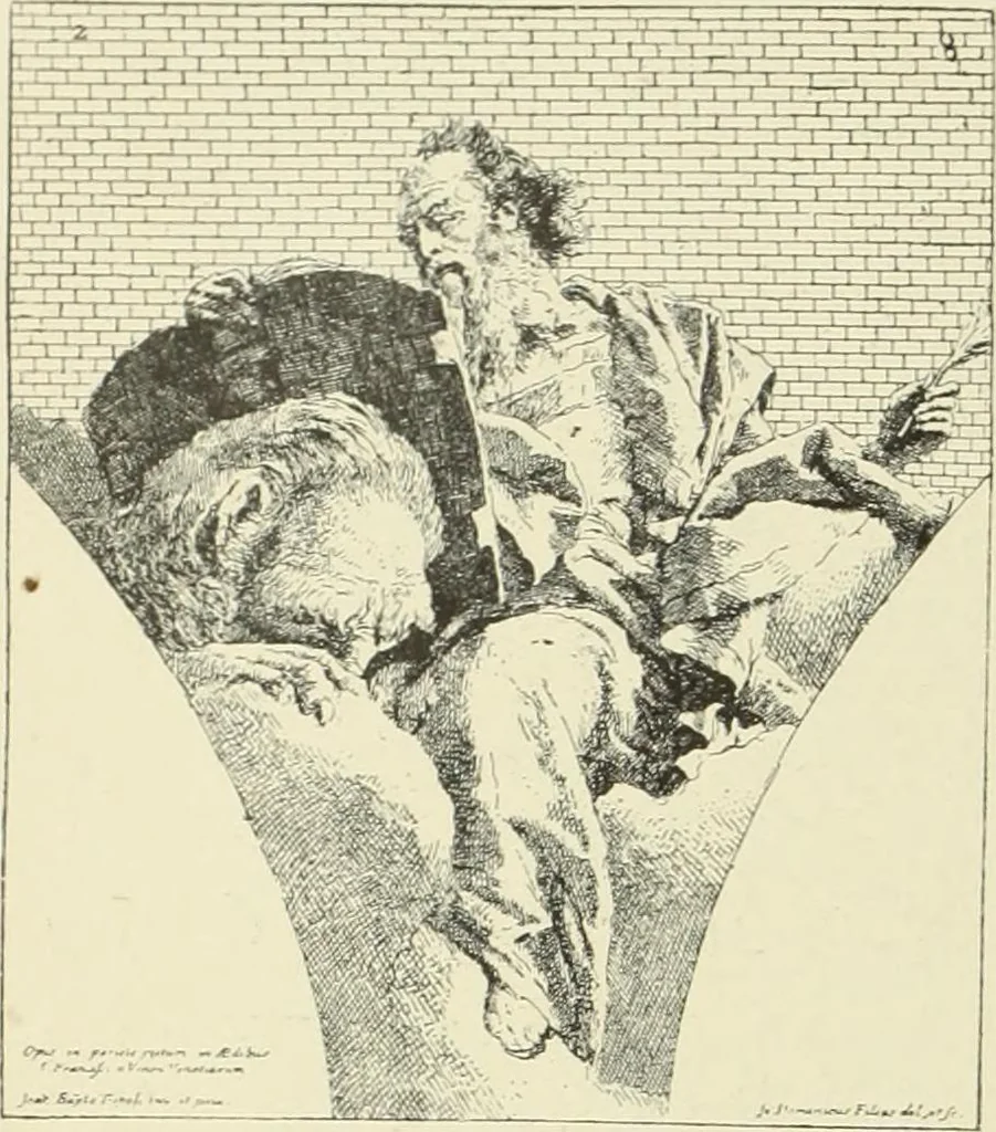 An illustration from Tiepolo, la vie et l'oeuvre du peintre;, 1911, leaf 103