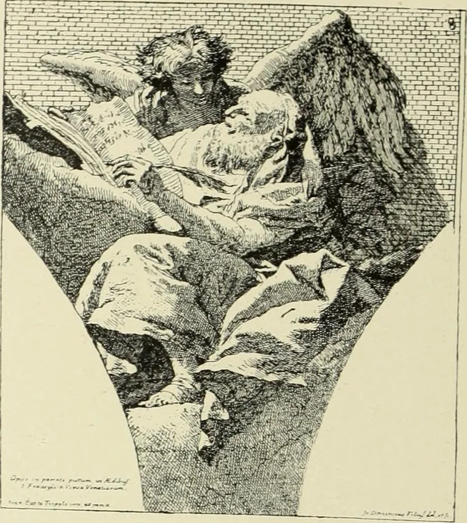 An illustration from Tiepolo, la vie et l'oeuvre du peintre;, 1911, leaf 103