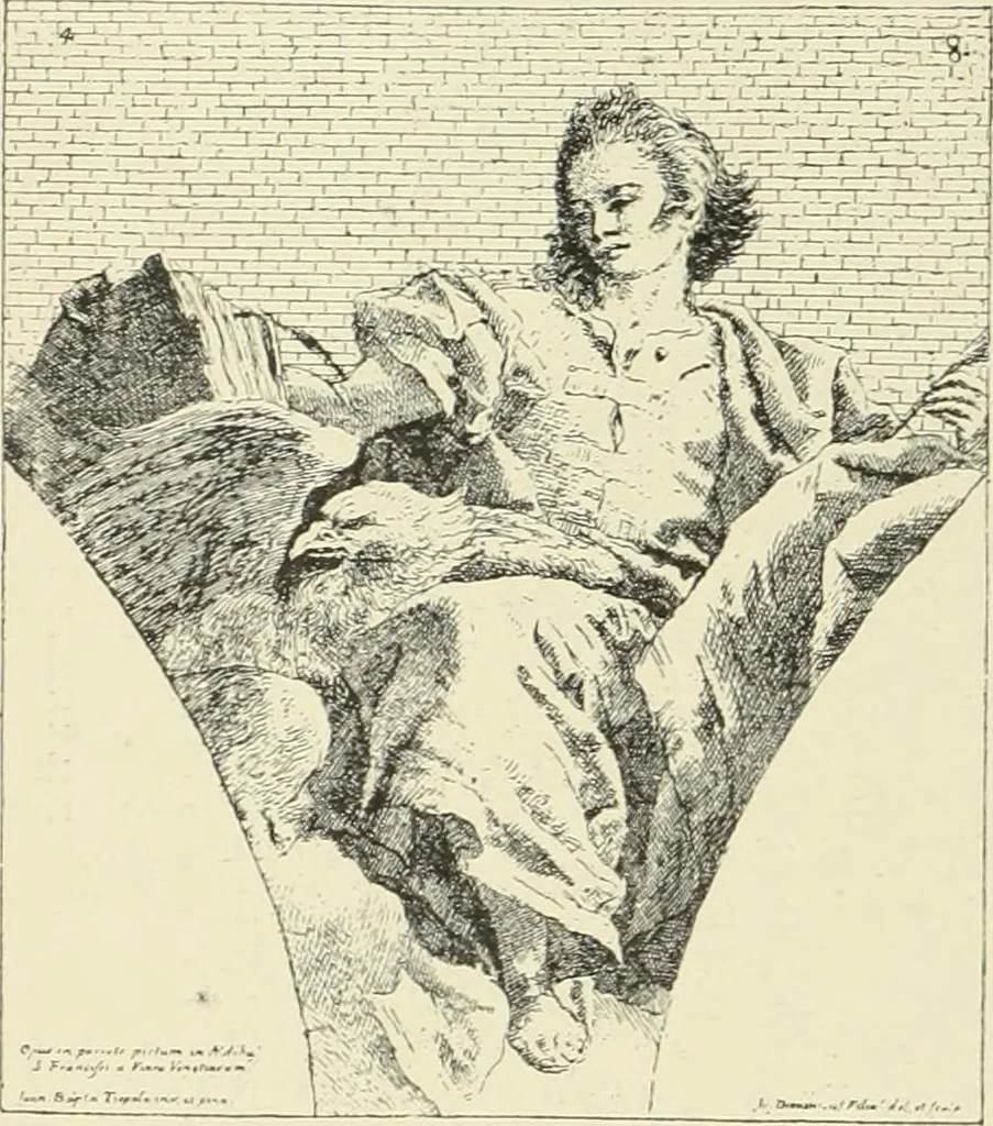 An illustration from Tiepolo, la vie et l'oeuvre du peintre;, 1911, leaf 103