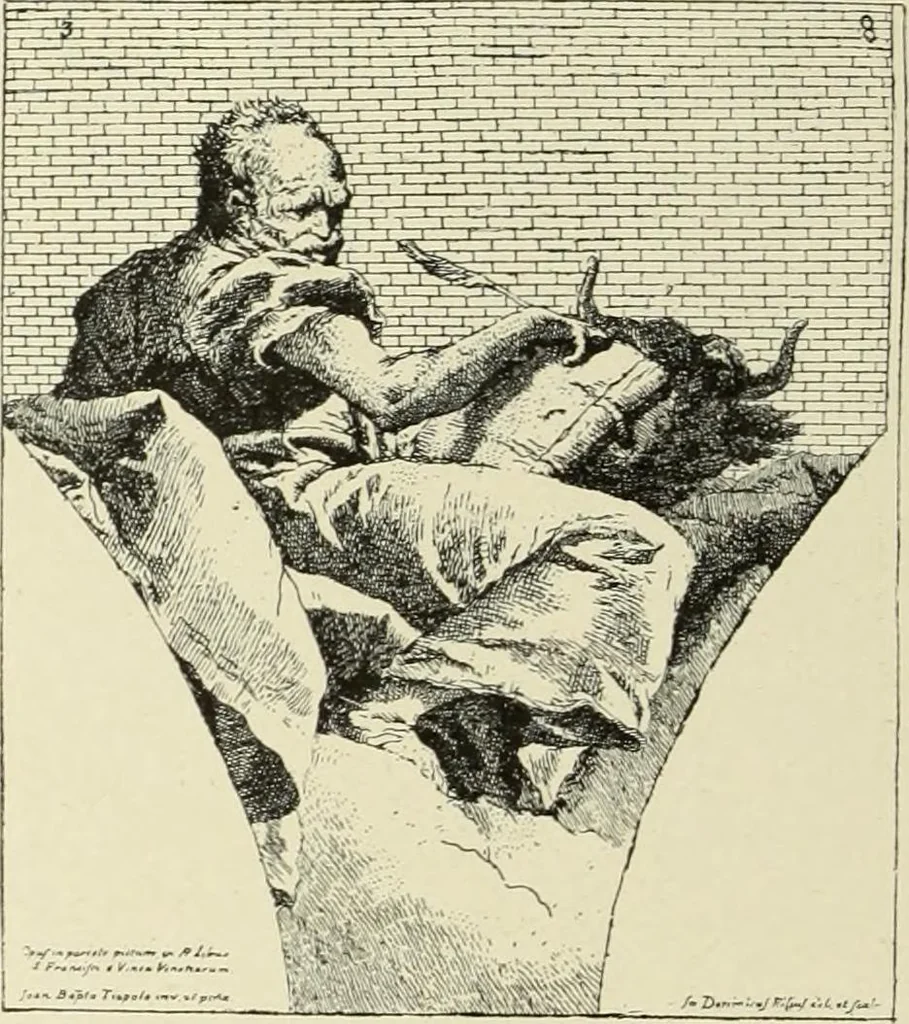 An illustration from Tiepolo, la vie et l'oeuvre du peintre;, 1911, leaf 103