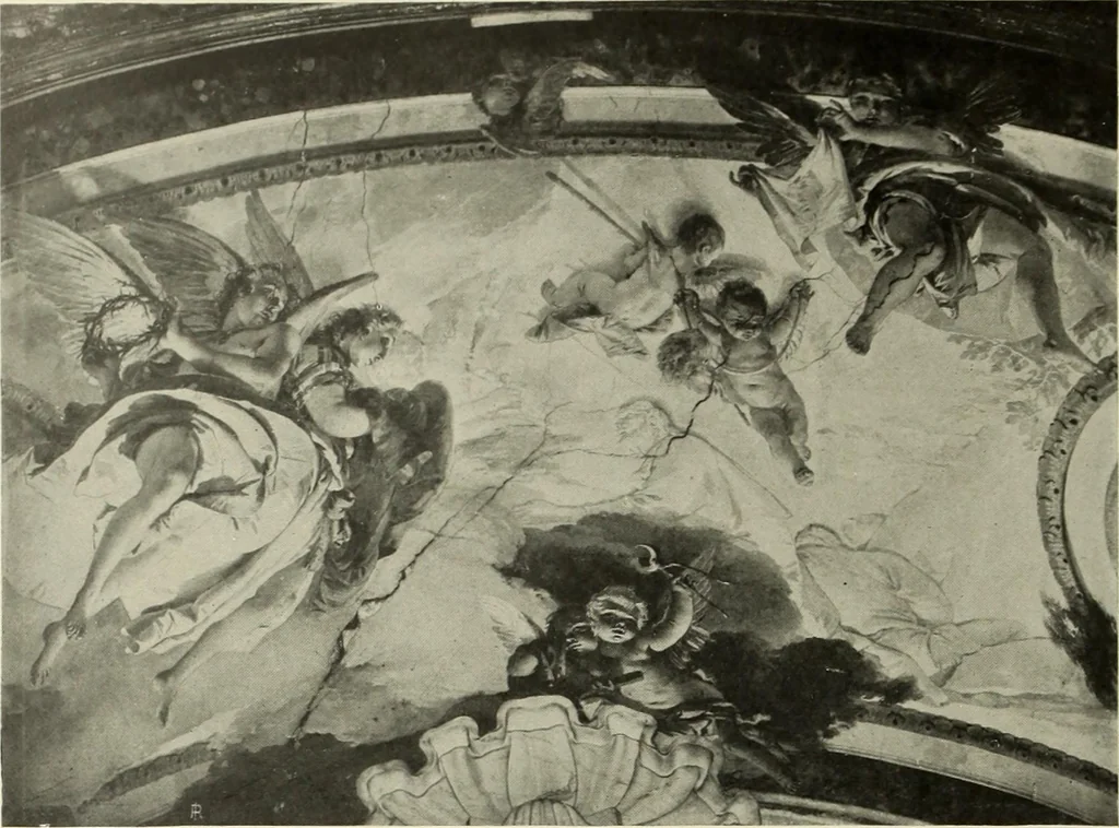 An illustration from Tiepolo, la vie et l'oeuvre du peintre;, 1911, leaf 105