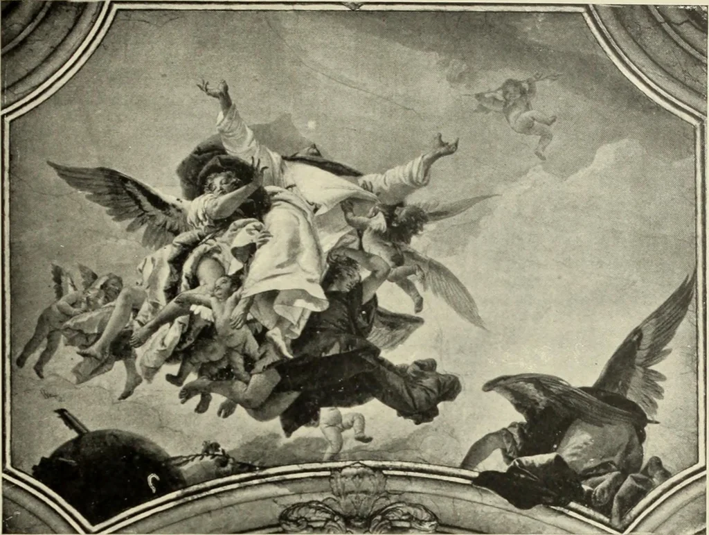An illustration from Tiepolo, la vie et l'oeuvre du peintre;, 1911, leaf 106