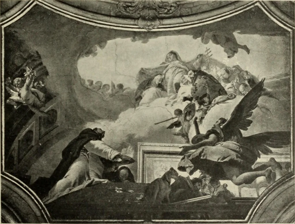 An illustration from Tiepolo, la vie et l'oeuvre du peintre;, 1911, leaf 106