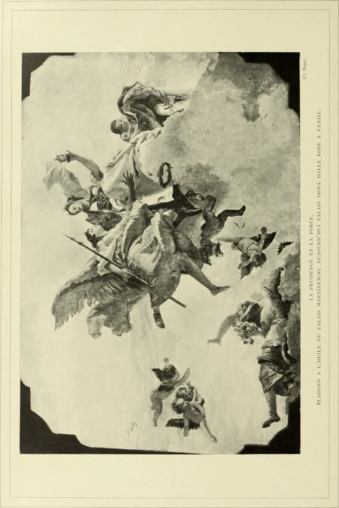 An illustration from Tiepolo, la vie et l'oeuvre du peintre;, 1911, leaf 121