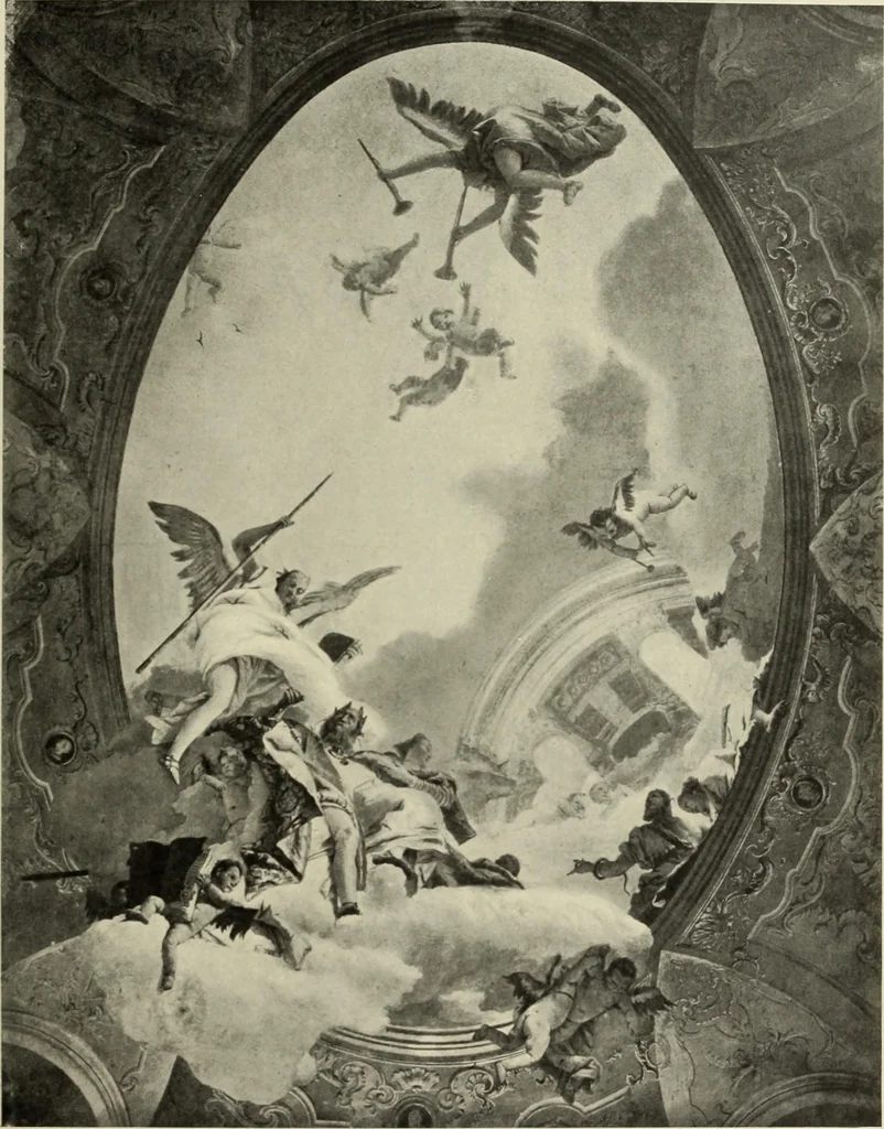 An illustration from Tiepolo, la vie et l'oeuvre du peintre;, 1911, leaf 126