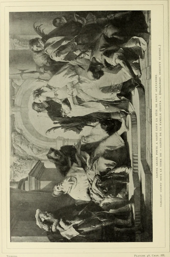 An illustration from Tiepolo, la vie et l'oeuvre du peintre;, 1911, leaf 129