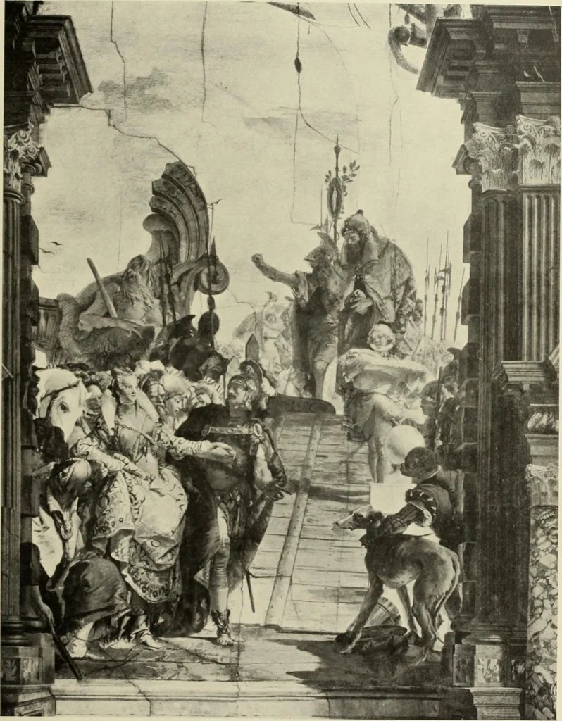An illustration from Tiepolo, la vie et l'oeuvre du peintre;, 1911, leaf 138