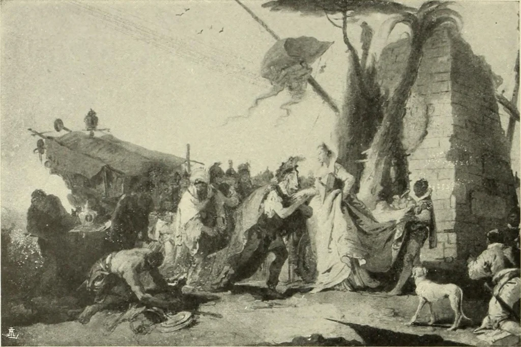 An illustration from Tiepolo, la vie et l'oeuvre du peintre;, 1911, leaf 139