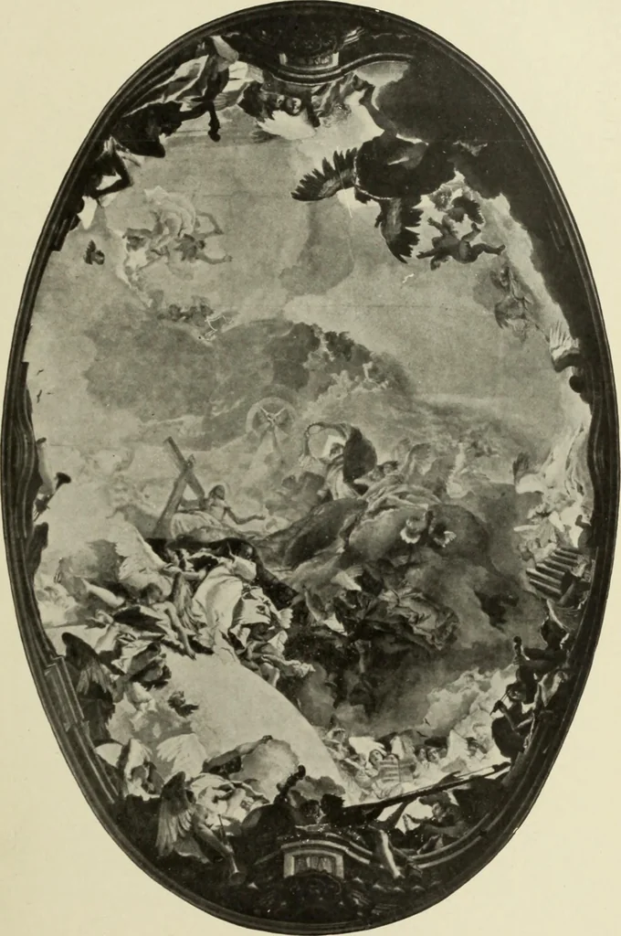 An illustration from Tiepolo, la vie et l'oeuvre du peintre;, 1911, leaf 142
